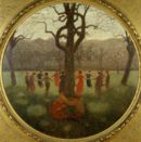 Il girotondo (Idillio campestre nella pieve) - 1906-07    - Galleria d'Arte Moderna, Milano
